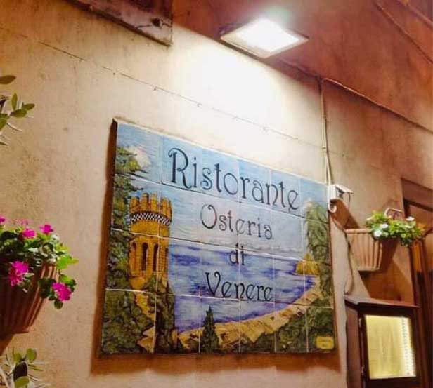 Ristorante a Erice